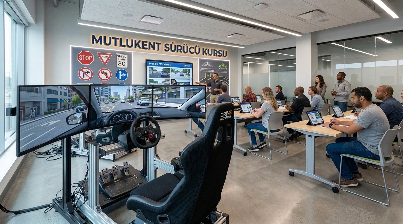 Mutlukent Sürücü Kursu Simülatör ve Akıllı Sınıf